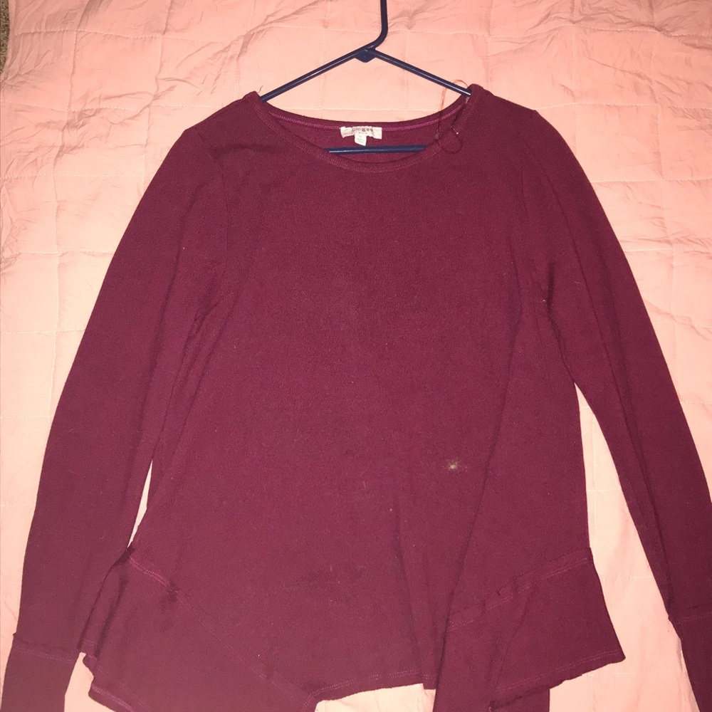 Maroon Sweater